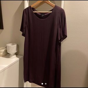 SOLD Wilfred Maroon Dress